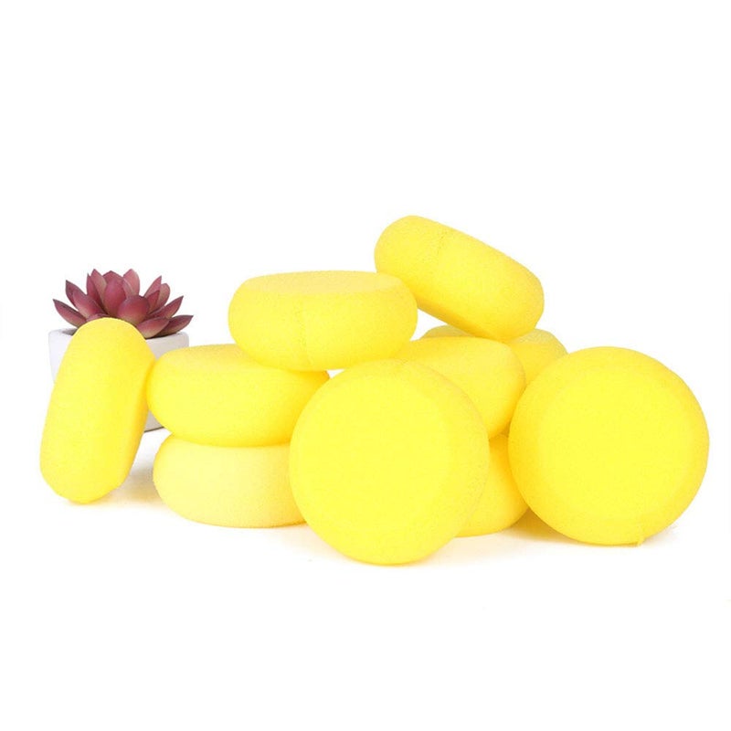 Onwon 12 Pieces Painting Sponge Synthetic Artist Sponges Watercolor Sponges for Painting, Crafts, Pottery, Clay Synthetic Artist Sponges - Image 5